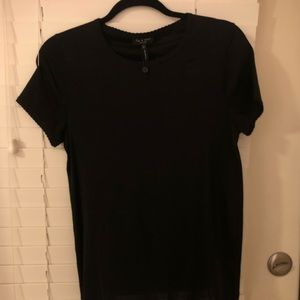 Black rag and bone T-shirt